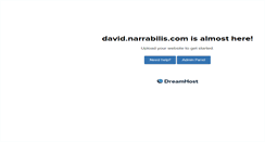 Desktop Screenshot of david.narrabilis.com