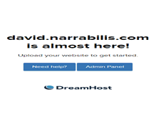 Tablet Screenshot of david.narrabilis.com